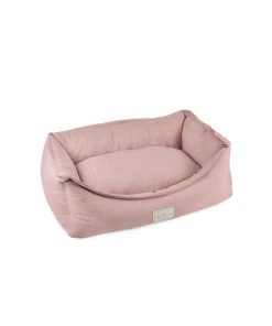 Descanso AntePrima | Cama Para Perro - Capri Lino Rosa