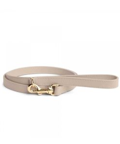 Pasear Perro Collection Correas De Piel | Correa De Cuero Para Perro Beige