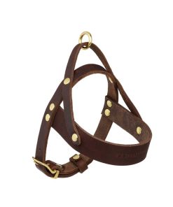 Pasear Molly and Stitch Arneses De Piel | Arn S Cuero Para Perro - Butter Classic Brown