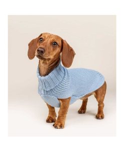 Ropa Fashion Dog | Jersey Para Perros Costa Inglese Azul (100% Lana Merino)