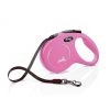 Pasear Flexi Correas Extensibles | Correa Extensible Para Perro - New Classic Cinta Rosa