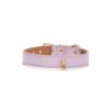 Pasear Branni Pets Collares De Piel | Collar Cuero Perro Juno Lavanda