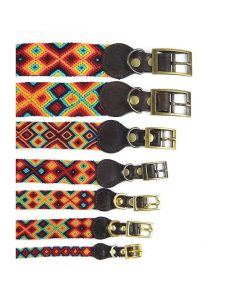 Pasear Dakini Boutique Collares De Piel | Collar Perro Cuero Artesanal K'Ok