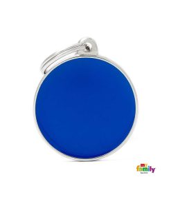 Pasear My Family C Rculo | Chapa Perro Basic Handmade C Rculo Grande Azul