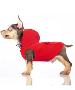 Ropa Milk & Pepper | Impermeable Para Perros Babord Rojo