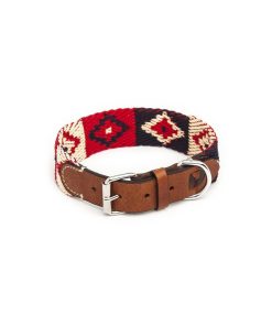 Pasear Buddys Dogwear Collares De Piel | Collar Cuero Perro Peruvian Indian