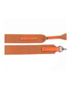 Pasear Carlotta Palermo Correas De Piel | Correa De Perro Textile Naranja