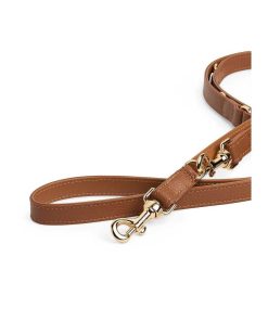 Pasear Perro Collection Correas De Piel | Correa Cuero Multiposici N Caramel