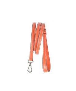 Pasear Carlotta Palermo Correas De Piel | Correa Cuero Para Perros Peque Os - Correa Mini Naranja