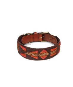 Pasear Buddys Dogwear Collares De Piel | Collar Cuero Perro Etna Marr N