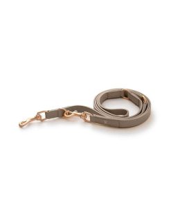 Pasear Due punto Otto - Design for Dogs Correas De Piel | Correa Multiposici N Cuero Para Perro - Mario Beige