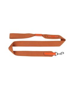 Pasear Carlotta Palermo Correas De Piel | Correa De Perro Textile Naranja