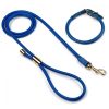 Pasear La Cinopelca Collares De Piel | Collar Cuero Perro - La Cinopelca Azul