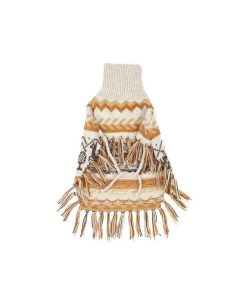 Ropa Alqo Wasi | Poncho Perro Llama Natural