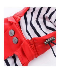 Ropa Milk & Pepper | Impermeable Para Perros Babord Rojo