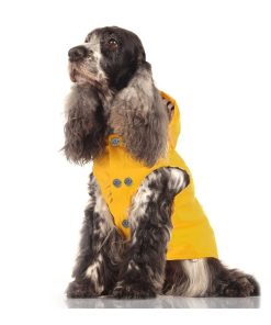 Ropa Milk & Pepper | Impermeable Para Perros Babord Amarillo