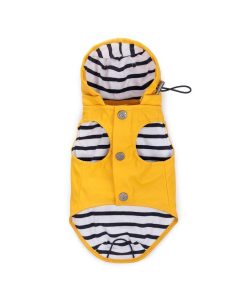 Ropa Milk & Pepper | Impermeable Para Perros Babord Amarillo