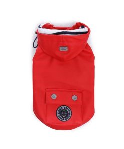 Ropa Milk & Pepper | Impermeable Para Perros Babord Rojo