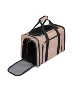 Viajar Wouapy | Bolso Para Perros Camping Beige