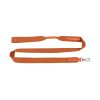 Pasear Carlotta Palermo Correas De Piel | Correa De Perro Textile Naranja