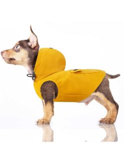 Ropa Milk & Pepper | Impermeable Para Perros Babord Amarillo