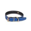 Pasear La Cinopelca Collares De Piel | Collar Perro La Cinopelca Plano Azul