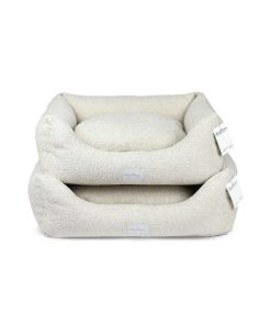 Descanso AntePrima | Cama Para Perro Peque O - Teddy Beige