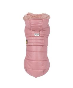 Ropa Fashion Dog | Abrigo Para Perro Plumas Rosa