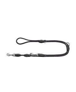 Pasear Hunter Correas De Nylon | Correa Multiposici N Perro - Freestyle (X3) Negra