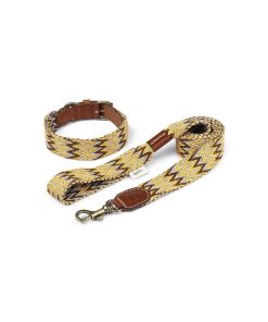 Pasear Buddys Dogwear Collares De Piel | Collar Perro Peruvian Gold